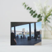 Carte Postale pont brooklyn du port maritime de south street (Debout devant)