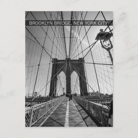 Carte Postale pont brooklyn, new york (Devant)