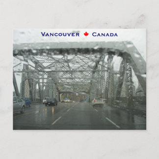 Carte Postale Pont Burrard Vancouver Canada