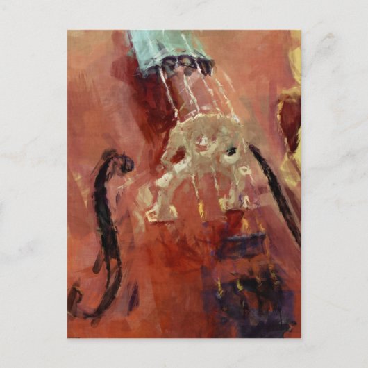 Carte Postale Pont Cello Abstrait (Devant)