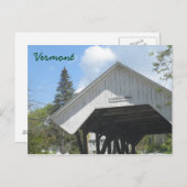 Carte Postale Pont Chamberlin - Vermont (Devant / Derrière)