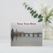 Carte Postale Pont Charles Customisable (Debout devant)
