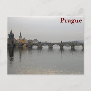 Carte Postale Pont Charles, Prague