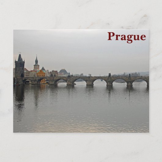Carte Postale Pont Charles, Prague (Devant)