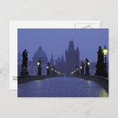 Carte Postale Pont Charles - Prague (Devant / Derrière)
