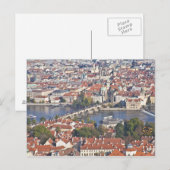Carte Postale Pont Charles Vltava Prague (Devant / Derrière)