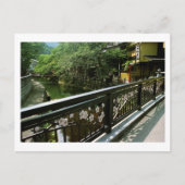 Carte Postale Pont Cherry Blossom en Kinosaki (Devant)