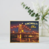 Carte Postale Pont Cincinnati Ohio (Debout devant)