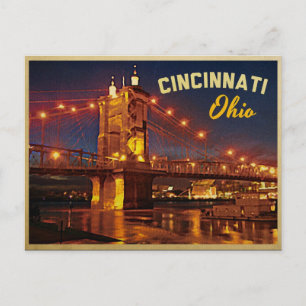 Carte Postale Pont Cincinnati Ohio
