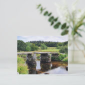 Carte Postale Pont Clapper Deux Ponts Dartmoor (Debout devant)