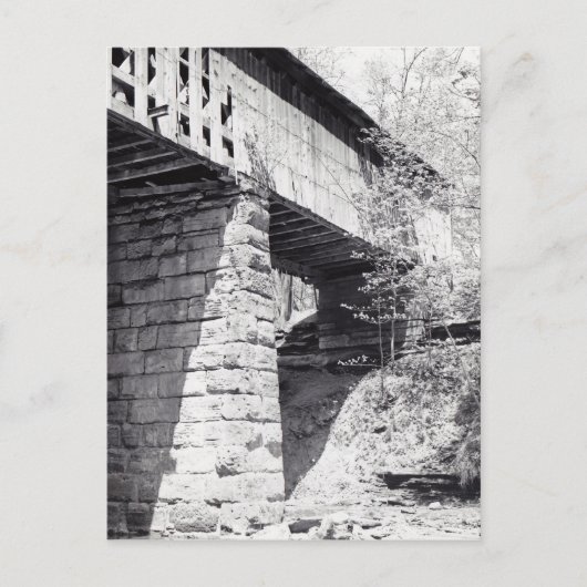 Carte Postale Pont couvert (Devant)