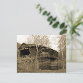 Carte Postale Pont couvert (Debout devant)