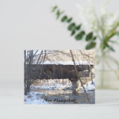 Carte Postale Pont couvert (Debout devant)