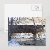 Carte Postale Pont couvert (Devant / Derrière)