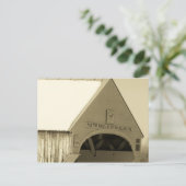 Carte Postale Pont couvert (Debout devant)
