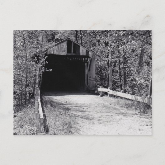 Carte Postale Pont couvert (Devant)