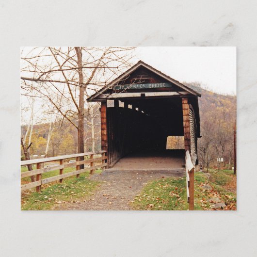 Carte Postale Pont couvert (Devant)