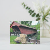 Carte Postale Pont couvert (Debout devant)