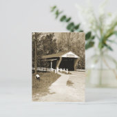 Carte Postale Pont couvert (Debout devant)