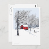 Carte Postale Pont couvert (Devant / Derrière)