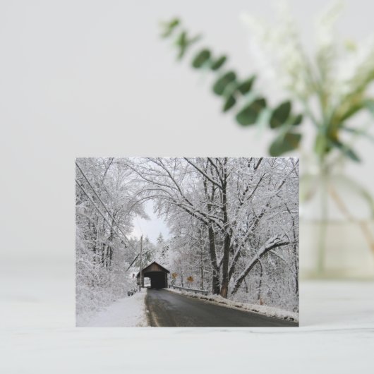 Carte Postale Pont couvert Coombs (Debout devant)