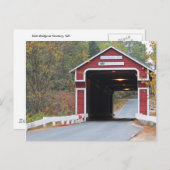 Carte Postale Pont couvert d'ardoise (Devant / Derrière)