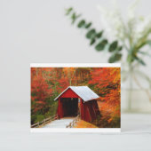 Carte Postale pont couvert de Campbells (Debout devant)