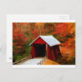 Carte Postale pont couvert de Campbells (Devant / Derrière)