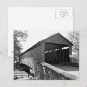 Carte Postale Pont couvert de Griesemer Mill (Devant / Derrière)