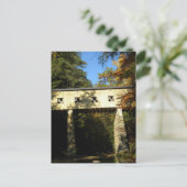 Carte Postale Pont couvert de Windsor Mills Rd Ashtabula Comté O (Debout devant)