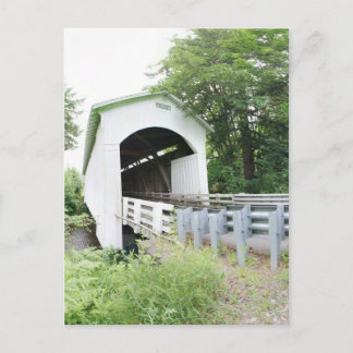Carte Postale Pont couvert du ruisseau Mosby