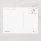 Carte Postale Pont couvert du Vermont Guilford (Dos)