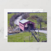 Carte Postale Pont Couvert En Outaouais (Devant / Derrière)