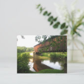 Carte Postale Pont couvert et courant de l'Ohio (Debout devant)