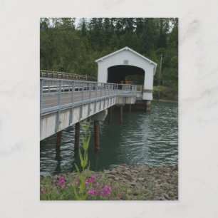 Carte Postale Pont couvert Lowell