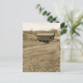 Carte Postale Pont couvert vintage (Debout devant)