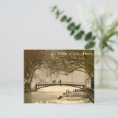 Carte Postale Pont d'Amour, Annecy, France (Debout devant)