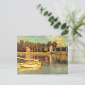 Carte Postale Pont d'Argenteuil Claude Monet (Debout devant)