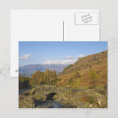Carte Postale Pont d'Ashness, Lake District, Cumbria, Angleterre (Devant / Derrière)