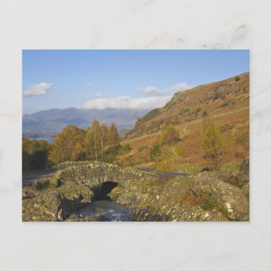 Carte Postale Pont d'Ashness, Lake District, Cumbria, Angleterre (Devant)