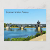 Carte Postale Pont d'Avignon en France (Devant)