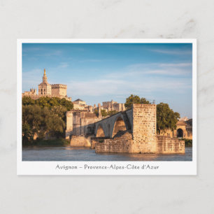 Carte Postale Pont d'Avignon France