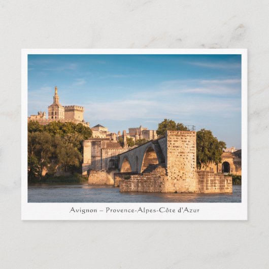 Carte Postale Pont d'Avignon France (Devant)