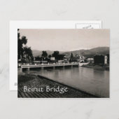 Carte Postale Pont de Beyrouth (Devant / Derrière)