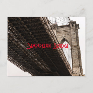 Carte Postale Pont de Brooklyn