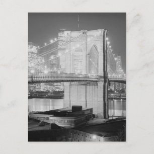 Carte Postale Pont de Brooklyn, 1982
