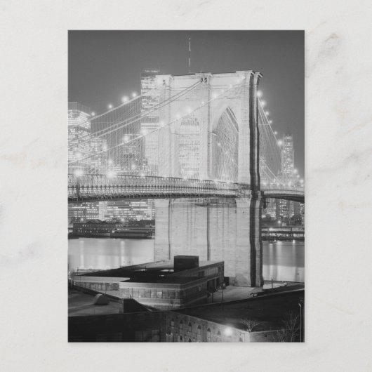 Carte Postale Pont de Brooklyn, 1982 (Devant)