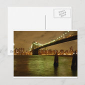 Carte Postale Pont De Brooklyn Postcard (Devant / Derrière)