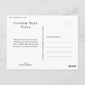 Carte Postale Pont de Brooklyn Rivière Illuminée Lumières de la (Dos)