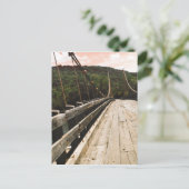 Carte Postale pont de castor (Debout devant)